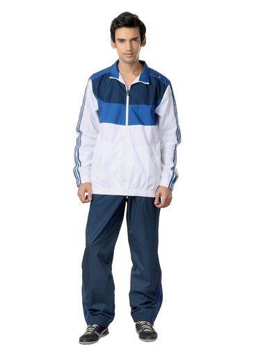 ADIDAS Men Blue Tracksuit