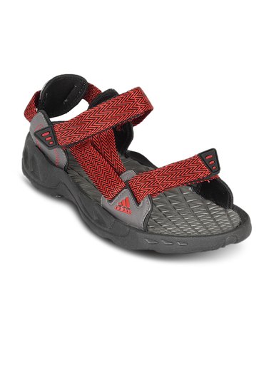 ADIDAS Men Henrio Grey Red Floater