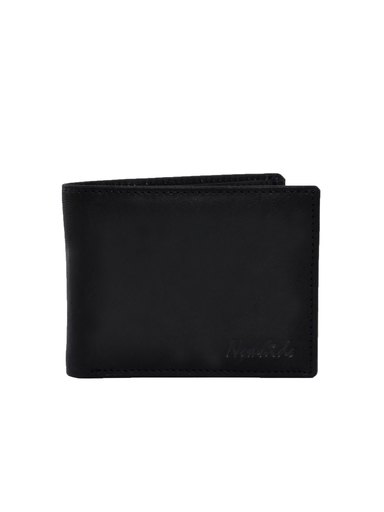 New Hide Men Casual Black Wallet