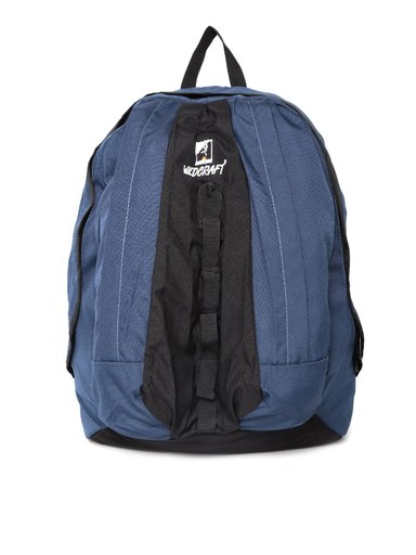Wildcraft Unisex Navy & Black Backpack