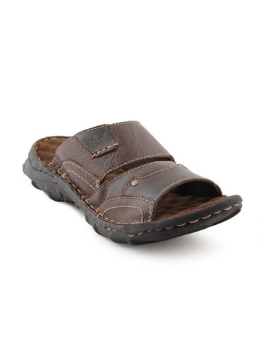 Red Tape Men Casual Brown Sandals