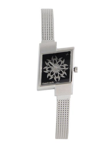 Fastrack Women Black Dial Watch