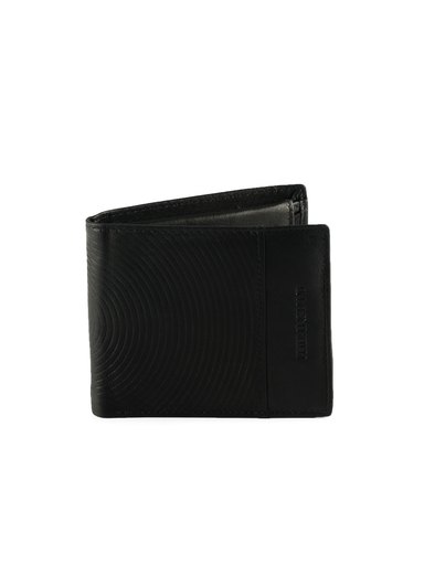 Peter England Men Statements Black Wallet