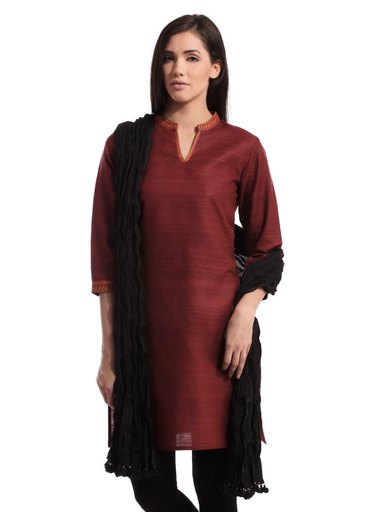 Fabindia Black Dupatta