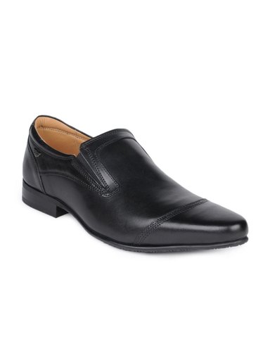 Red Tape Men Black Shoes