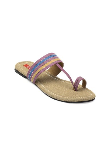 HM Women Purple Flats