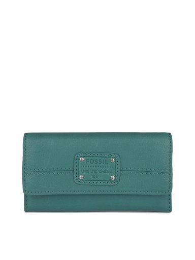 Fossil Women Teal Wallet