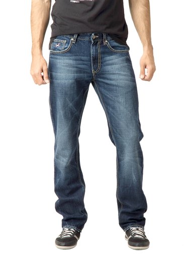 Deni Yo Men Washed Blue Slim Fit Jeans