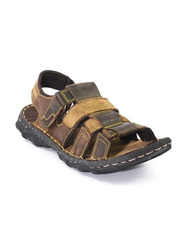 Red Tape Men Stone Brown Floater